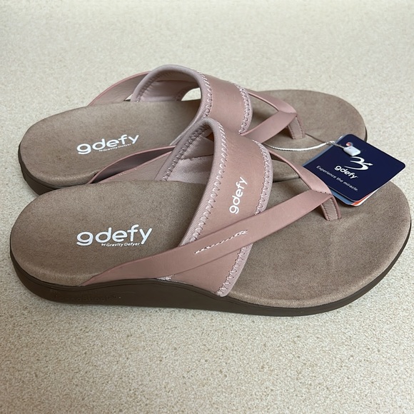 GDEFY VersoShock Orthotic Thong Sandals - NWT - Size 7 - Picture 5 of 12